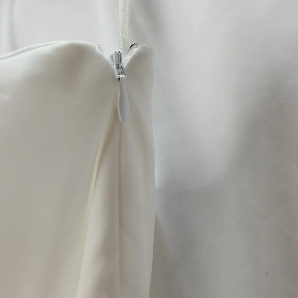 White House Black Market Tiered Waterfall Gown NWT - Picture 5 of 13